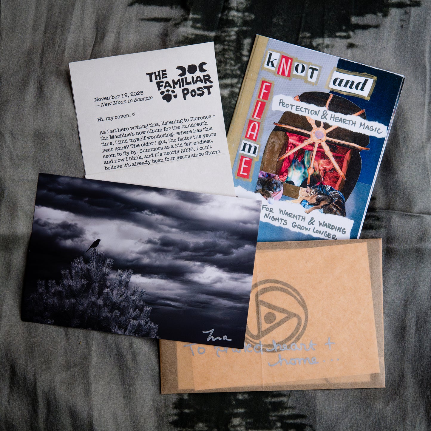 Protection Magic — November 2025 Ritual Mail Kit