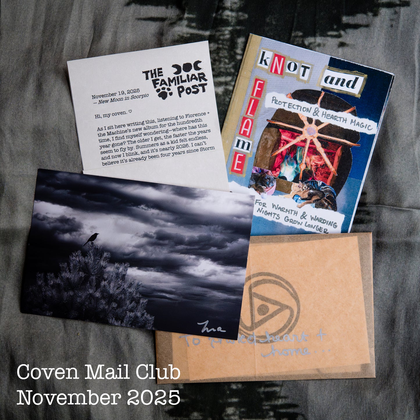 Dreamwork & Renewal — January  Ritual Mail Kit