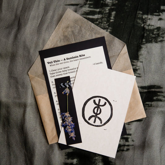 The Veil Thin Ritual Kit for Release