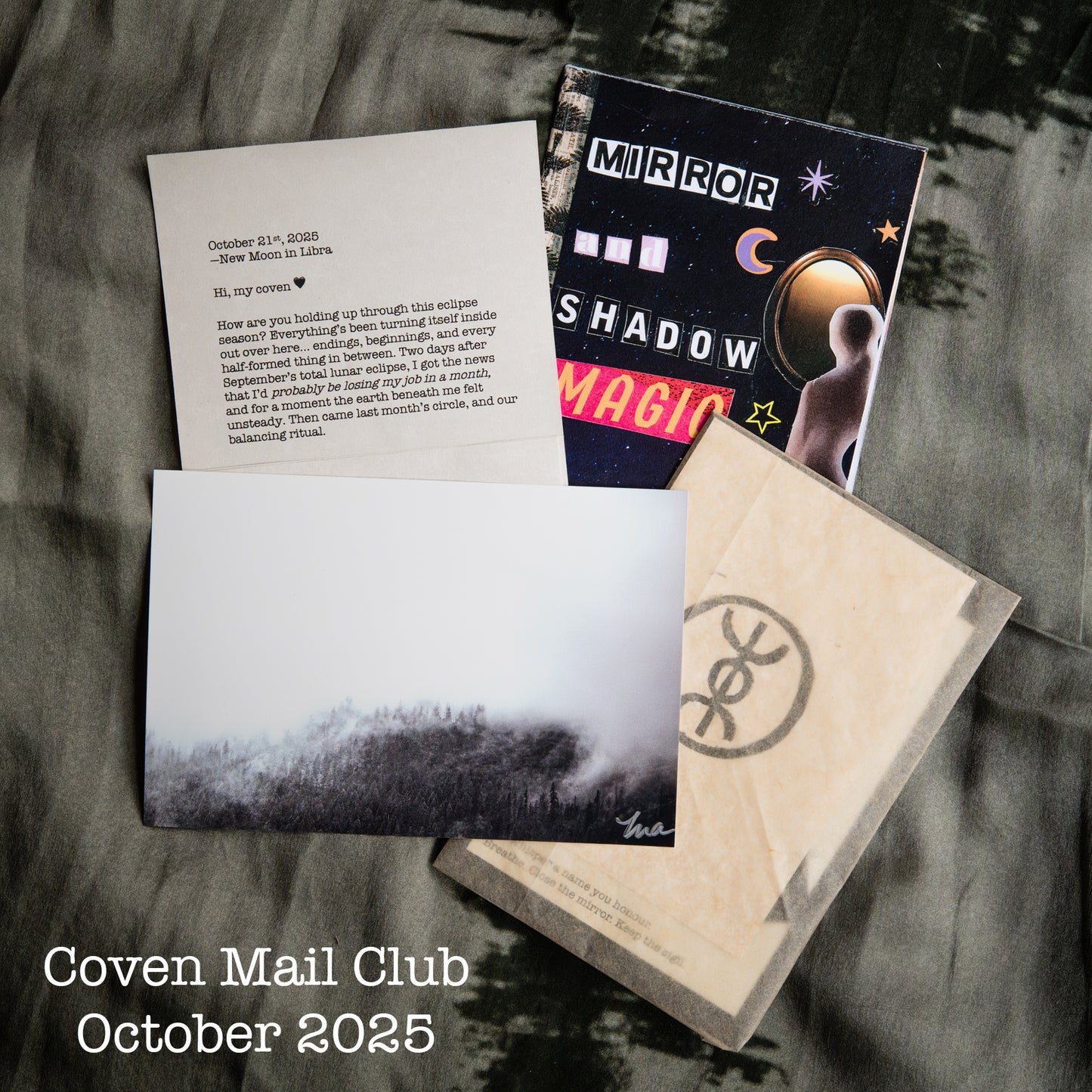 Dreamwork & Renewal — January  Ritual Mail Kit